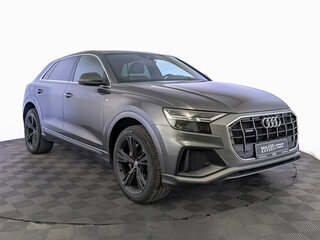 2019 Audi Q8 45 TDI I (4M), серый, 5030000 рублей, вид 3
