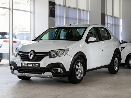 2020 Renault Logan Stepway II Рестайлинг, белый, 900000 рублей, вид 3