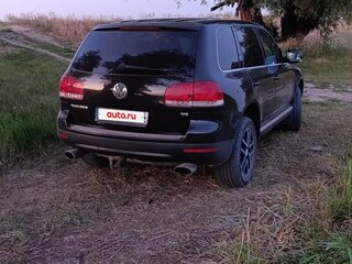 2005 Volkswagen Touareg I, чёрный, 1200000 рублей, вид 4