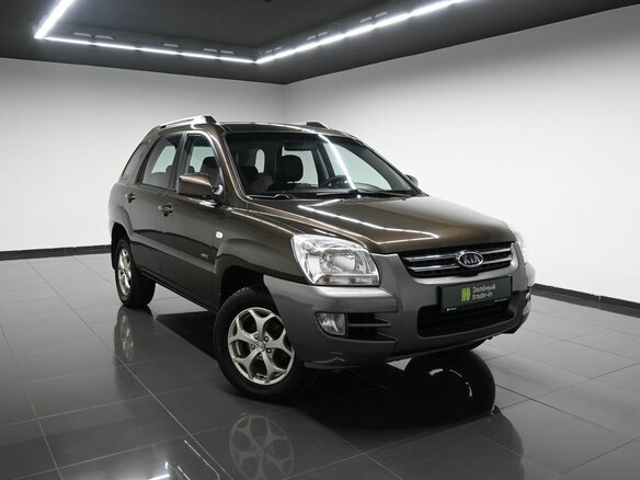 2007 Kia Sportage II, коричневый - вид 4