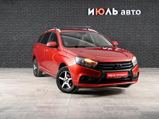 2019 Lada (ВАЗ) Vesta SW I, красный, 1030000 рублей, вид 3