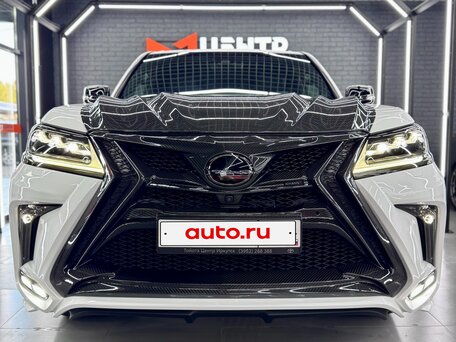2019 Lexus LX 570 III Рестайлинг 2, белый, 10790000 рублей, вид 3