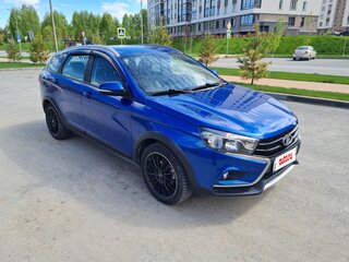 2022 Lada (ВАЗ) Vesta SW Cross I, синий, 1320000 рублей, вид 3