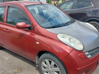 2007 Nissan Micra III (K12), красный, 450000 рублей, вид 2