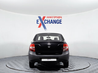 2012 Lada (ВАЗ) Granta I, чёрный, 212000 рублей, вид 4