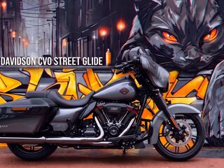 2025 Harley-Davidson CVO Street Glide, чёрный, 4540000 рублей, вид 1