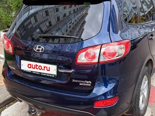 2011 Hyundai Santa Fe II Рестайлинг, синий, 950000 рублей, вид 3
