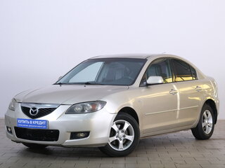 2007 Mazda 3 I (BK) Рестайлинг, золотистый, 629000 рублей, вид 3