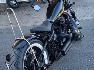 1996 Yamaha XVS400 Drag Star, чёрный, 500000 рублей, вид 2