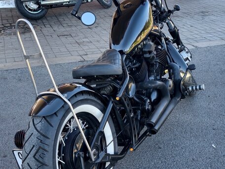1996 Yamaha XVS400 Drag Star, чёрный, 500000 рублей, вид 2