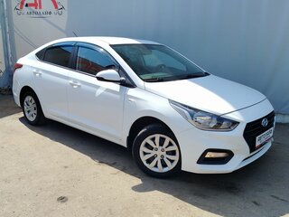 2019 Hyundai Solaris II, белый, 979000 рублей, вид 1