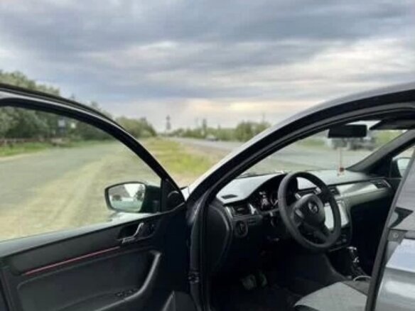 2015 Skoda Rapid I, серый - вид 9