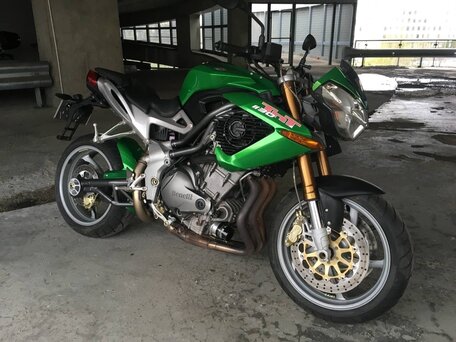 2005 Benelli Cafe Racer 1130, зелёный, 540000 рублей, вид 4