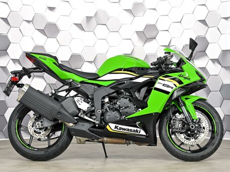 2026 Kawasaki ZX-6R Ninja, зелёный, 1550000 рублей, вид 3