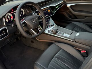 2021 Audi A6 45 TFSI V (C8), белый, 4200000 рублей, вид 4