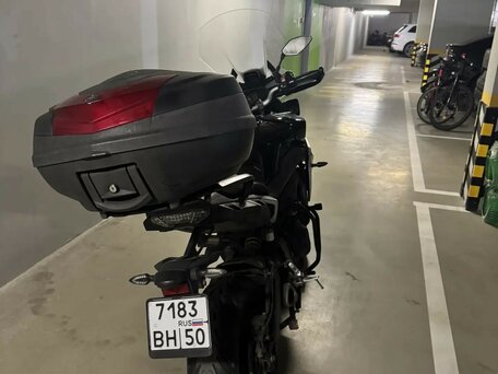 2018 Yamaha MT-09 Tracer (FJ-09), синий, 890000 рублей, вид 4