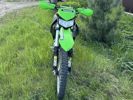 2008 Kawasaki KLX 250, зелёный, 317000 рублей, вид 3