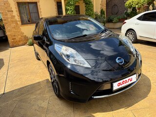 2015 Nissan Leaf (EM57) I (ZE0/AZE0), чёрный, 1185000 рублей, вид 2