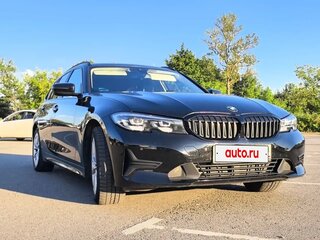 2020 BMW 3 серии 320d xDrive VII (G2x), чёрный, 3050000 рублей, вид 3