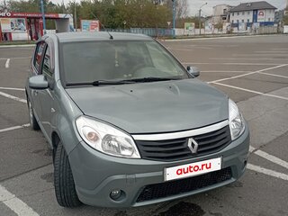 2011 Renault Sandero I, серый, 520000 рублей, вид 1