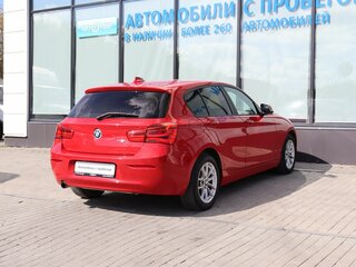 2016 BMW 1 серии 118i II (F20/F21) Рестайлинг, красный, 1560000 рублей, вид 5