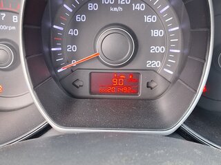2012 Kia Rio 5-speed III, голубой, 750000 рублей, вид 5