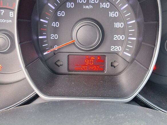 2012 Kia Rio 5-speed III, голубой, 750000 рублей - вид 4