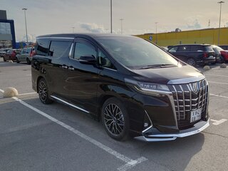 2020 Toyota Alphard III Рестайлинг, чёрный, 4470000 рублей, вид 2