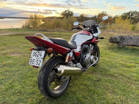 2008 Honda CB 400 Super Four, красный, 470000 рублей, вид 4