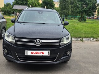 2013 Volkswagen Tiguan I Рестайлинг, чёрный, 1100000 рублей, вид 2