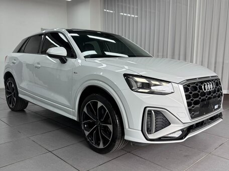 2021 Audi Q2 L 35 TFSI I Рестайлинг, белый, 2048000 рублей, вид 3