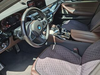 2022 BMW 5 серии 530i VII (G30/G31/G38) Рестайлинг, серый, 5100000 рублей, вид 3