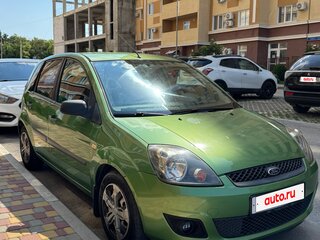 2006 Ford Fiesta Mk5, зелёный, 515000 рублей, вид 2