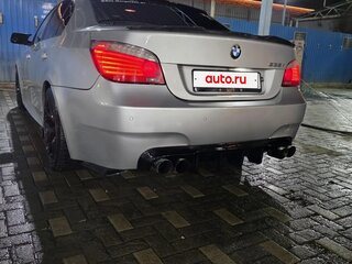 2009 BMW 5 серии 535i V (E60/E61) Рестайлинг, серебристый, 1500000 рублей, вид 5
