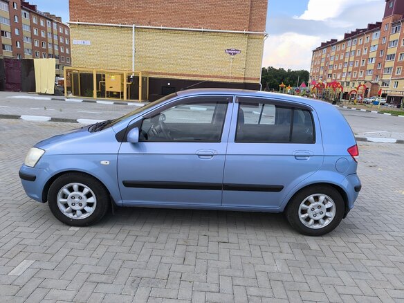 2004 Hyundai Getz I, синий, 420000 рублей - вид 4