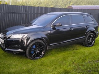 2007 Audi Q7 I (4L), чёрный, 1850000 рублей, вид 2