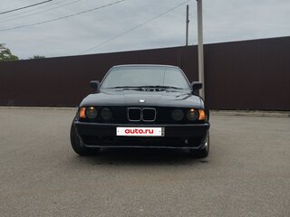 1991 BMW 5 серии 520i III (E34), чёрный, 350000 рублей, вид 1