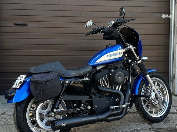 2007 Harley-Davidson Sportster 1200, синий, 650000 рублей - вид 11