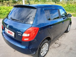 2012 Skoda Fabia II Рестайлинг, синий, 480000 рублей, вид 4