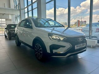 2026 Lada (ВАЗ) Vesta SW Cross I Рестайлинг (NG), белый, 2251000 рублей, вид 3