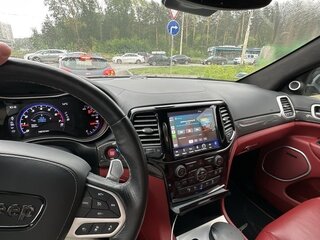 2019 Jeep Grand Cherokee Trackhawk IV (WK2) Рестайлинг, чёрный, 13000000 рублей, вид 4