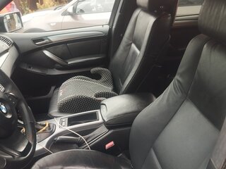 2004 BMW X5 3.0d I (E53) Рестайлинг, чёрный, 1400000 рублей, вид 4