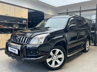2002 Toyota Land Cruiser Prado 120 Series, чёрный, 1440000 рублей, вид 1