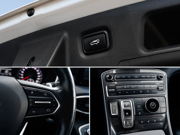 2021 Hyundai Santa Fe IV Рестайлинг, белый, 2998000 рублей - вид 22