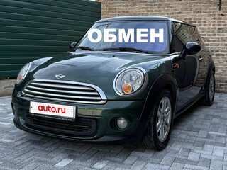 2013 Mini Hatch Cooper II (R56) Рестайлинг, зелёный, 1090000 рублей, вид 1