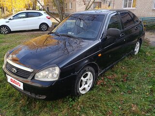 2009 Lada (ВАЗ) Priora I, чёрный, 210000 рублей, вид 1