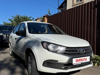 2021 Lada (ВАЗ) Granta I Рестайлинг, белый, 650000 рублей, вид 2