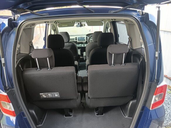2014 Honda Freed I Рестайлинг, синий, 1199999 рублей - вид 16