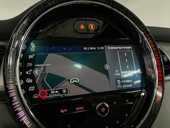 2021 Mini Hatch JCW III (F55/F56) Рестайлинг 2, синий - вид 19