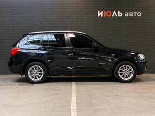 2012 BMW X3 20i xDrive II (F25), чёрный, 1749000 рублей, вид 4